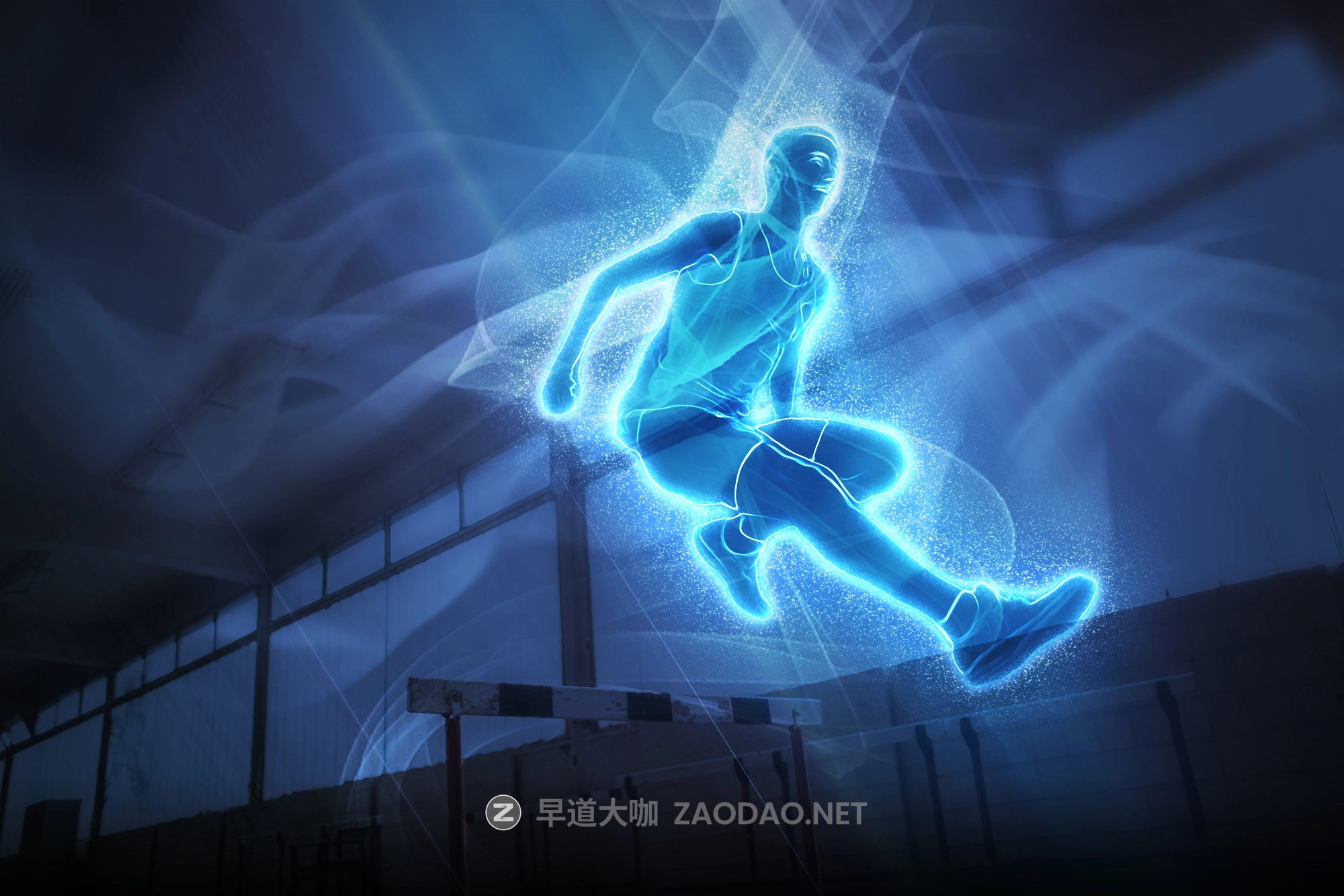 炫酷人像物体线条发光效果后期处理特效PS动作模板 Mystery Light Action插图6 炫酷人像物体线条发光效果后期处理特效PS动作模板 Mystery Light Action插图6