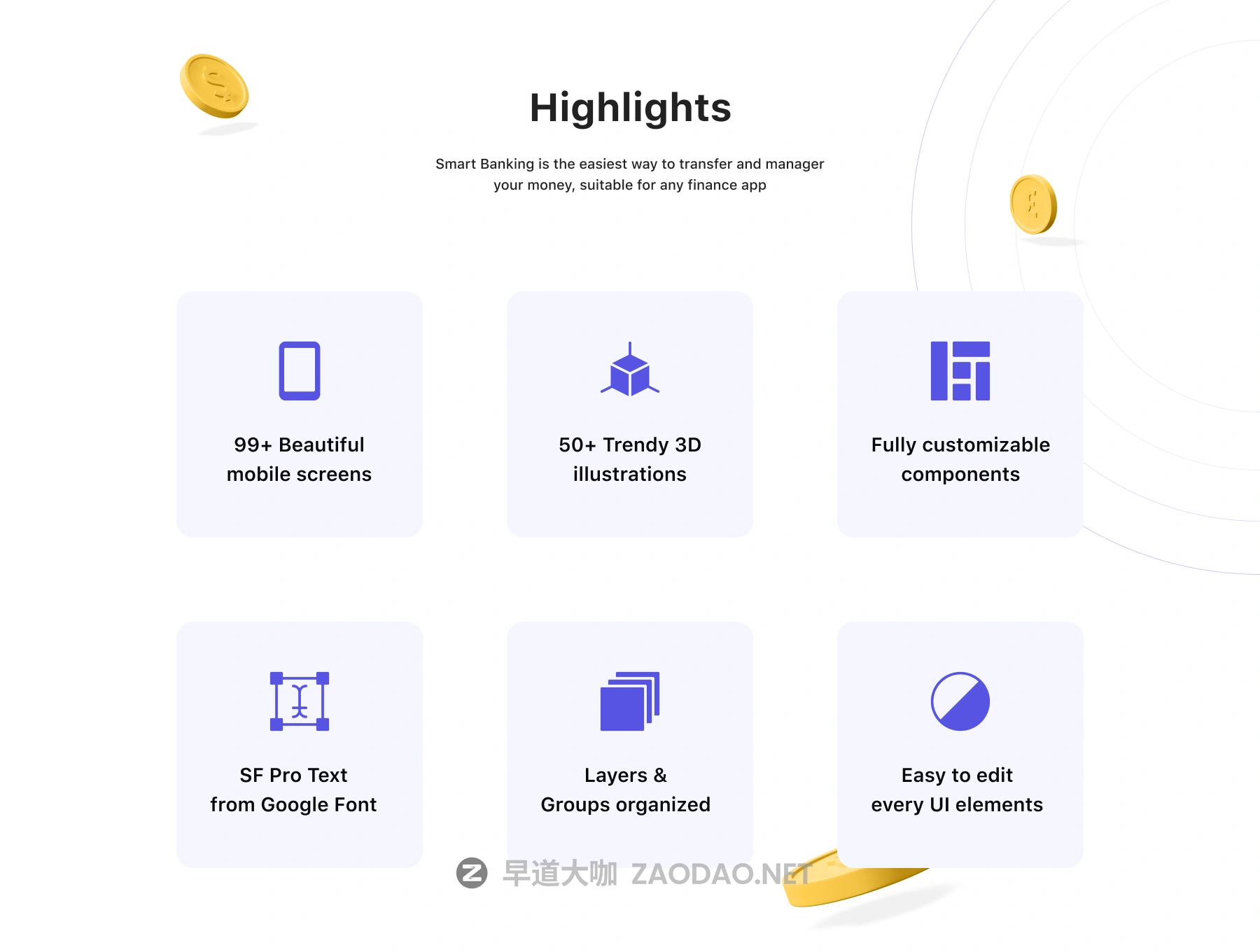 精美手机银行财务管理APP界面设计UI套件 Tmrw.Bank – Smart Banking UI Kit插图1 精美手机银行财务管理APP界面设计UI套件 Tmrw.Bank – Smart Banking UI Kit插图1