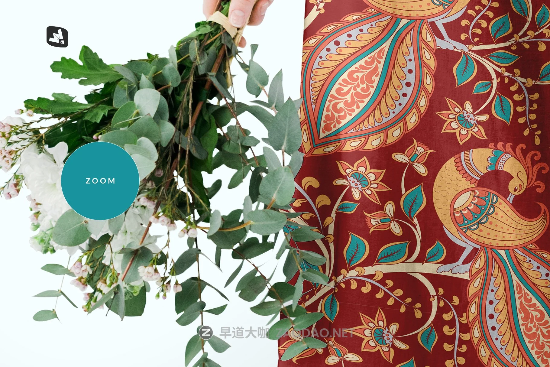 夏季女式棉质连衣裙印花图案设计展示样机模板 Female Cotton Summer Dress Mockup插图5 夏季女式棉质连衣裙印花图案设计展示样机模板 Female Cotton Summer Dress Mockup插图5