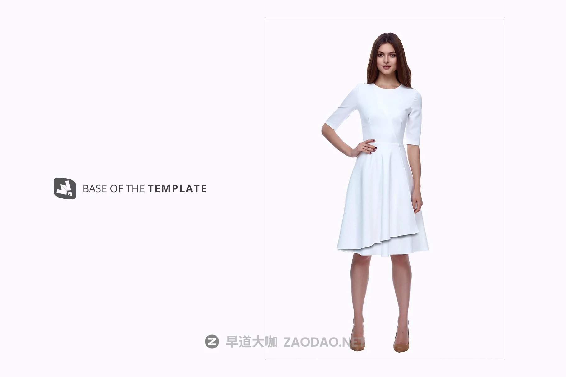 女式礼服连衣裙印花图案设计展示样机 Female Formal Dress Mockup插图9 女式礼服连衣裙印花图案设计展示样机 Female Formal Dress Mockup插图9