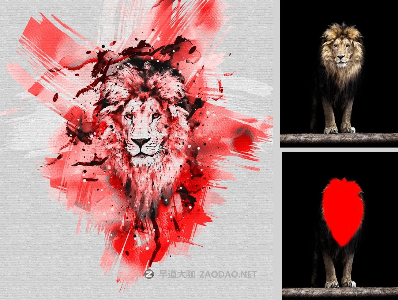 时尚潮流手绘水彩画效果照片处理特效PS动作模板素材 Paint Photoshop Action插图12 时尚潮流手绘水彩画效果照片处理特效PS动作模板素材 Paint Photoshop Action插图12