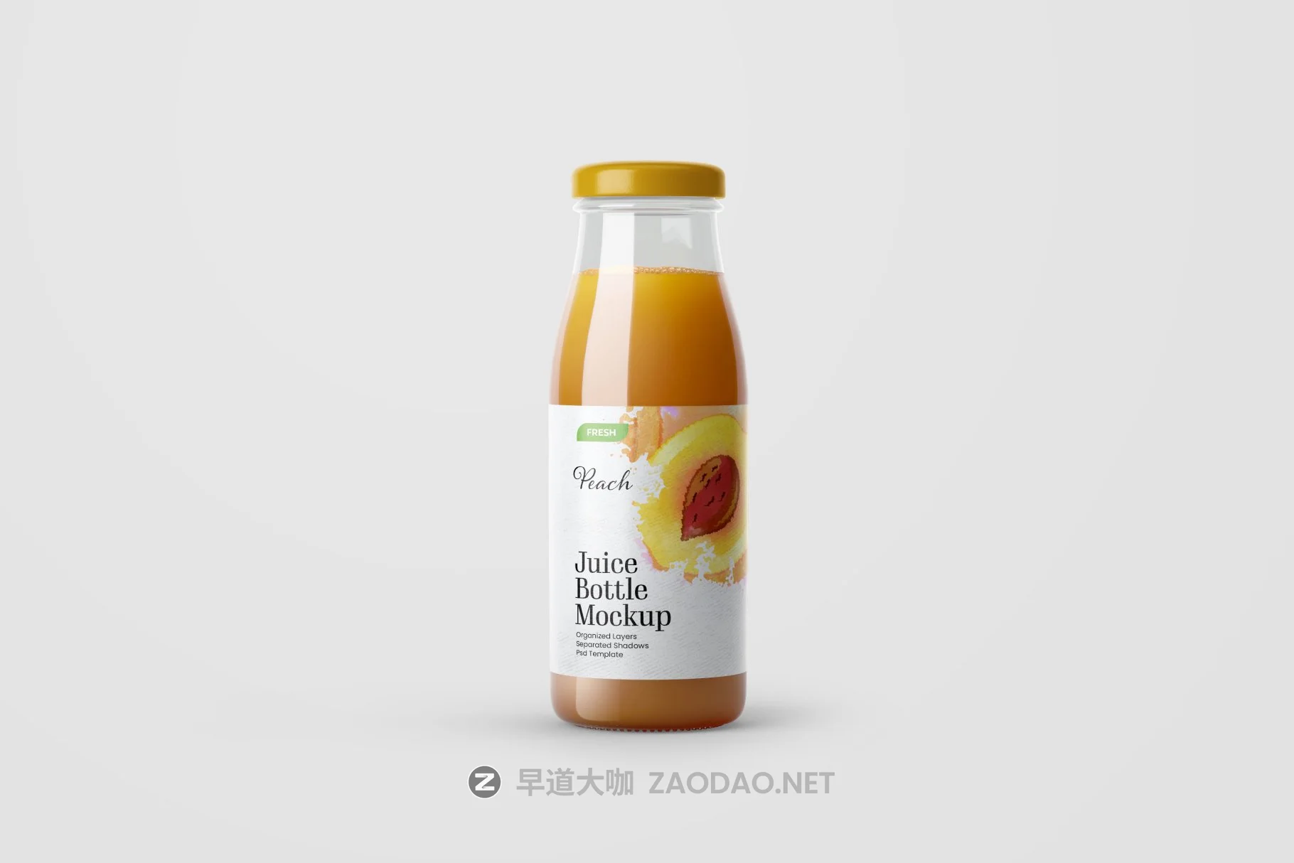 时尚透明果汁饮料玻璃瓶标签设计展示样机合集 Juice Bottle Mockup Set插图12 时尚透明果汁饮料玻璃瓶标签设计展示样机合集 Juice Bottle Mockup Set插图12