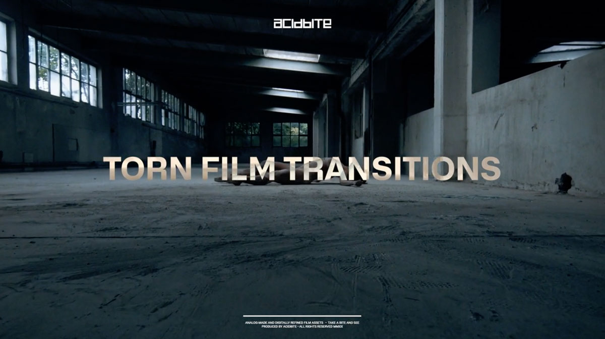 潮流撕裂胶片过渡纹理叠加视频转场特效MOV模板素材 AcidBite – Torn Film Transitions插图 潮流撕裂胶片过渡纹理叠加视频转场特效MOV模板素材 AcidBite – Torn Film Transitions插图