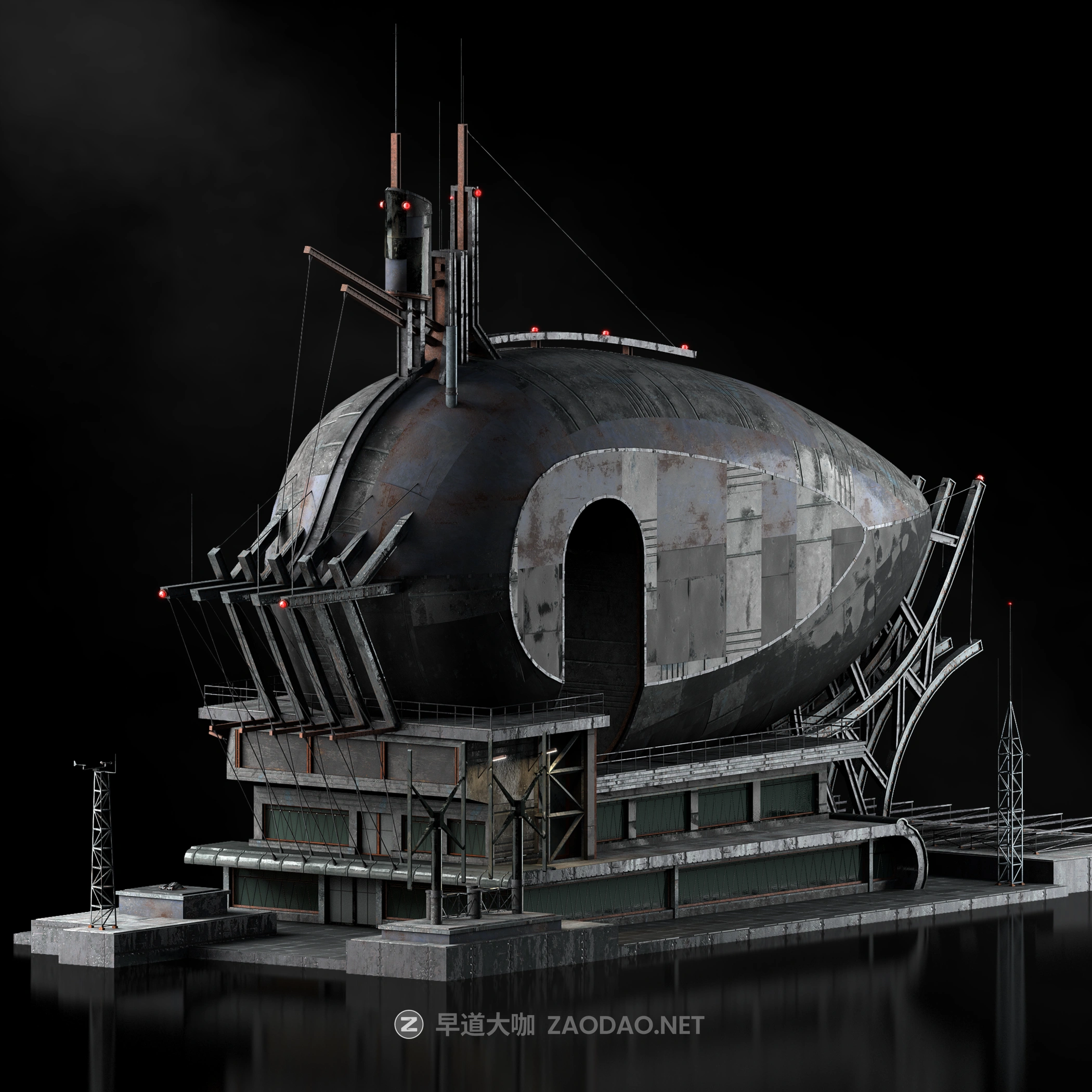 超炫酷未来科幻电影游戏浮动城市建筑3D模型设计素材 Kitbash3D – Heavy Metal插图5 超炫酷未来科幻电影游戏浮动城市建筑3D模型设计素材 Kitbash3D – Heavy Metal插图5