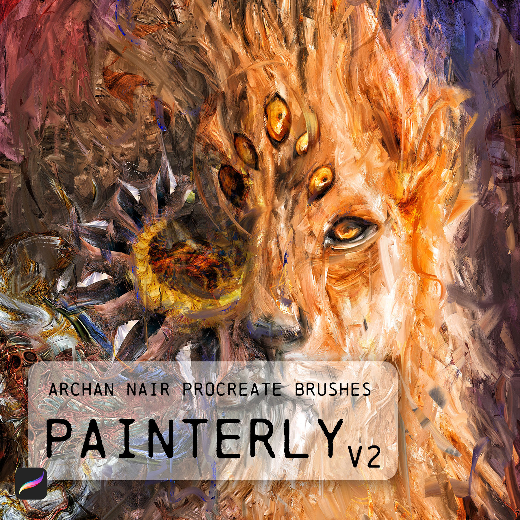 炫酷油画丙烯酸绘画笔触效果Procreate笔刷设计素材 Painterly V2 Brushes For Procreate插图 炫酷油画丙烯酸绘画笔触效果Procreate笔刷设计素材 Painterly V2 Brushes For Procreate插图