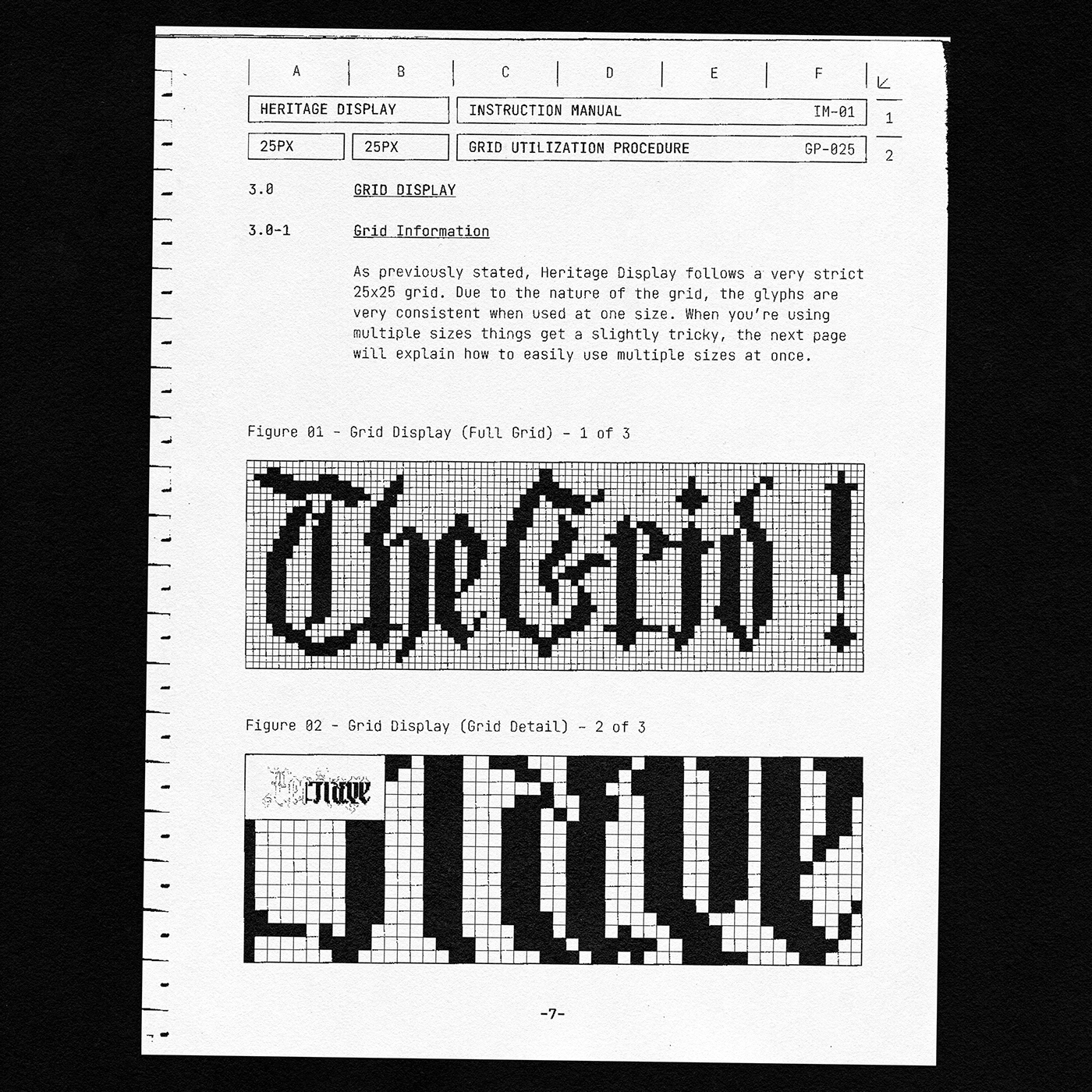 潮流复古像素CRT显示海报标题徽标Logo设计装饰字体素材 Heritage Display Pixel Blackletter插图9 潮流复古像素CRT显示海报标题徽标Logo设计装饰字体素材 Heritage Display Pixel Blackletter插图9