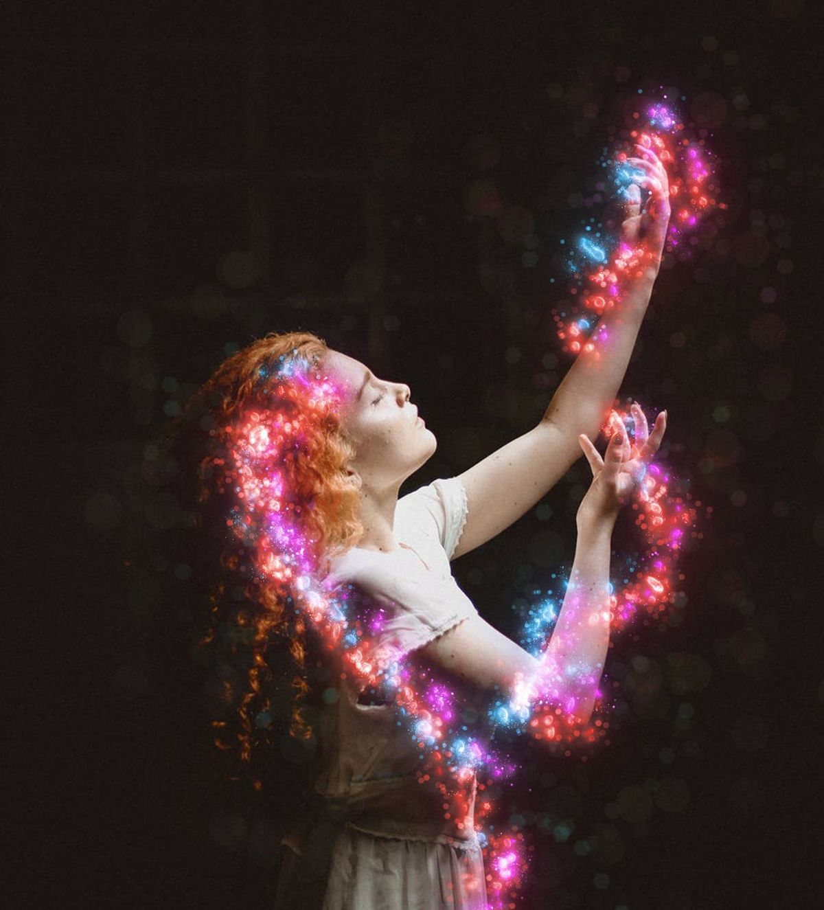 发光效果照片处理特效PS动作模板 Glow Photoshop Action Vol 2插图1