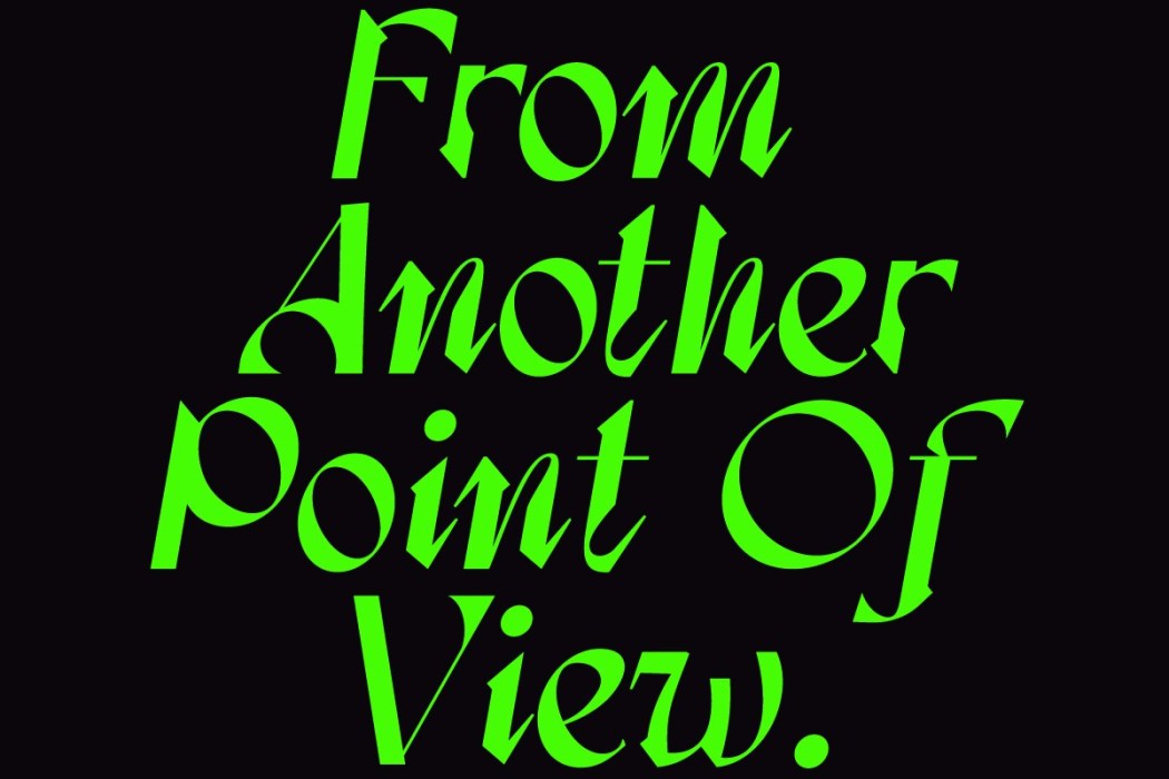 现代潮流三角尖锐锋利标题徽标logo设计衬线英文字体素材calliope