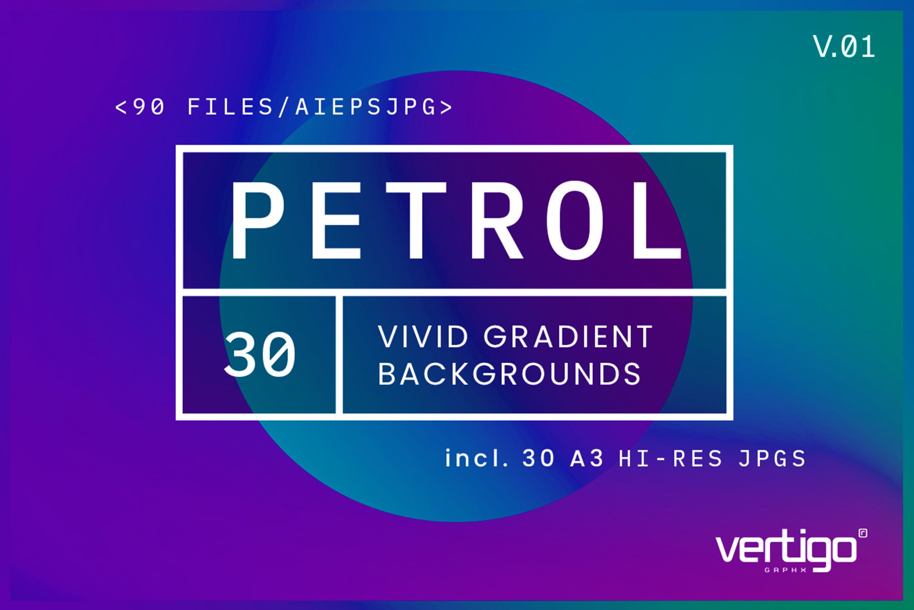 30款潮流虹彩渐变流体纹理平面海报设计背景矢量素材 VertigoGrphx – Petrol V.01插图 30款潮流虹彩渐变流体纹理平面海报设计背景矢量素材 VertigoGrphx – Petrol V.01插图