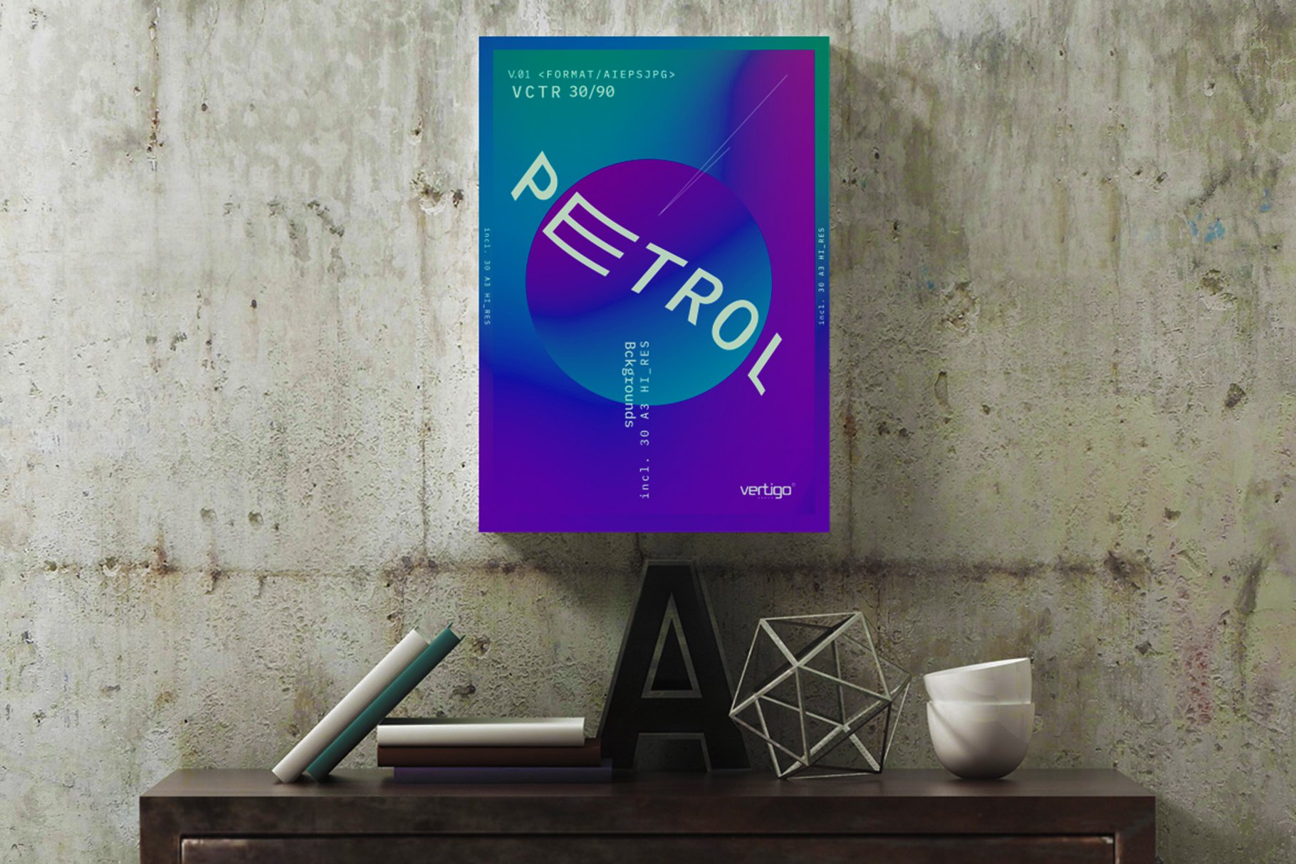 30款潮流虹彩渐变流体纹理平面海报设计背景矢量素材 VertigoGrphx – Petrol V.01插图1 30款潮流虹彩渐变流体纹理平面海报设计背景矢量素材 VertigoGrphx – Petrol V.01插图1