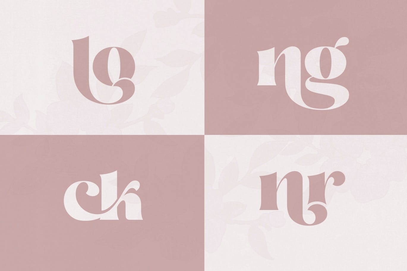 复古有趣海报标题徽标Logo衬线英文字体设计素材 Losta Masta Font – Groovy Retro Serif Family插图11
