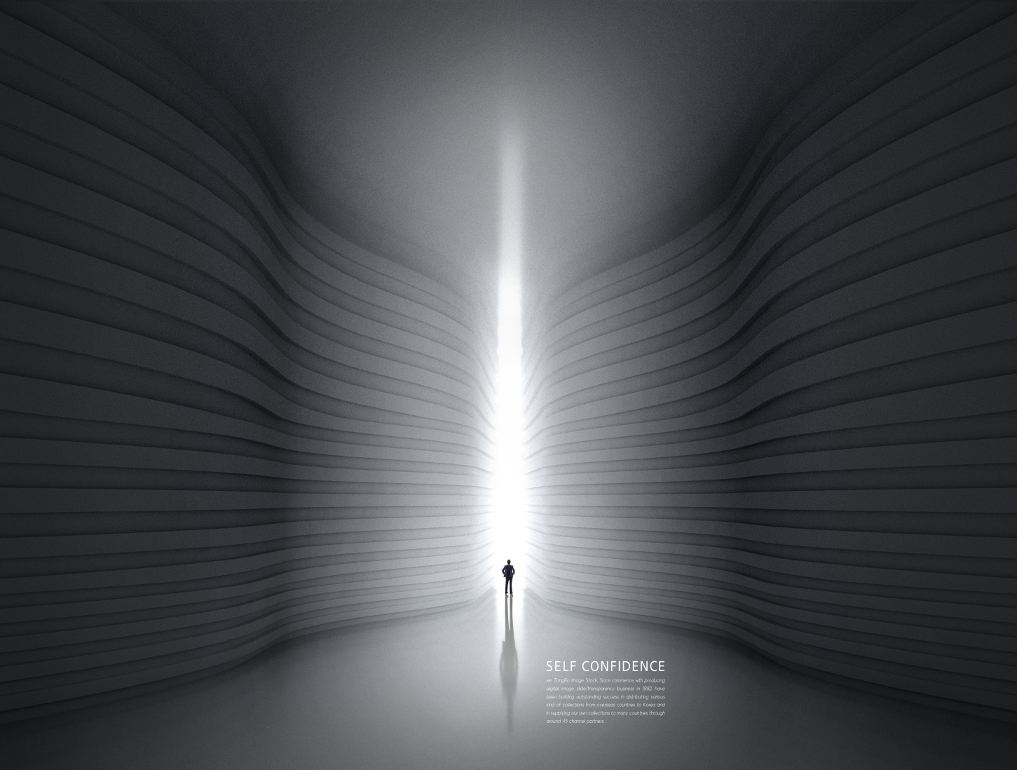 12款创意黑白几何虚拟空间企业文化宣传主视觉海报设计ps素材模板