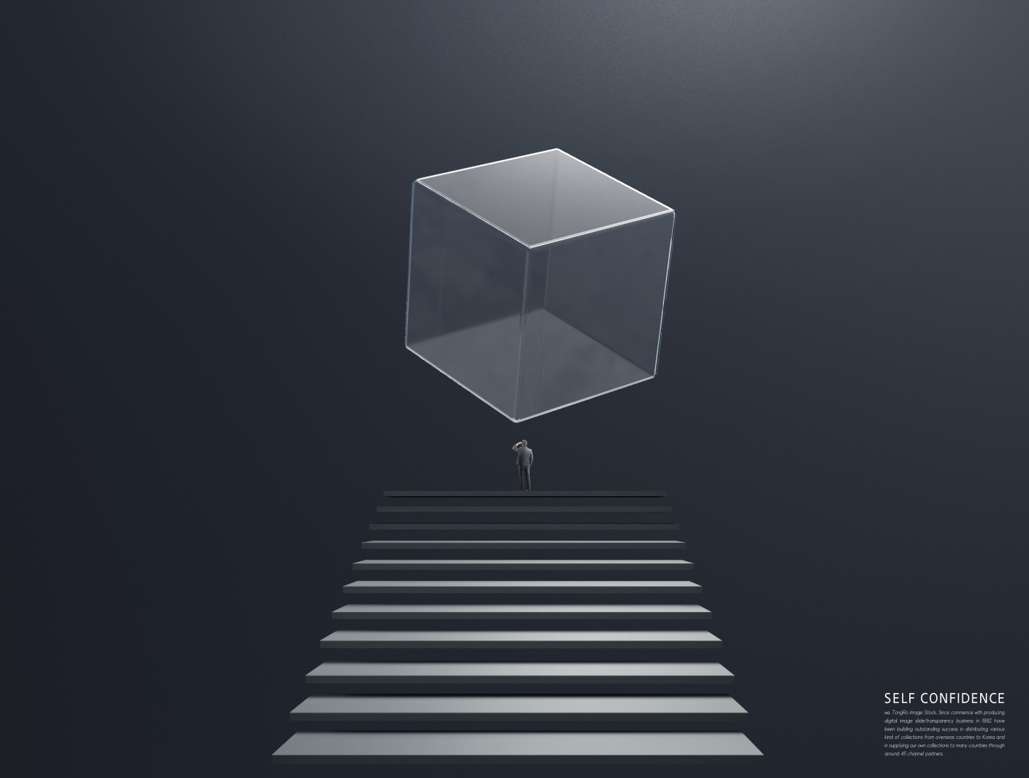 12款创意黑白几何虚拟空间企业文化宣传主视觉海报设计ps素材模板