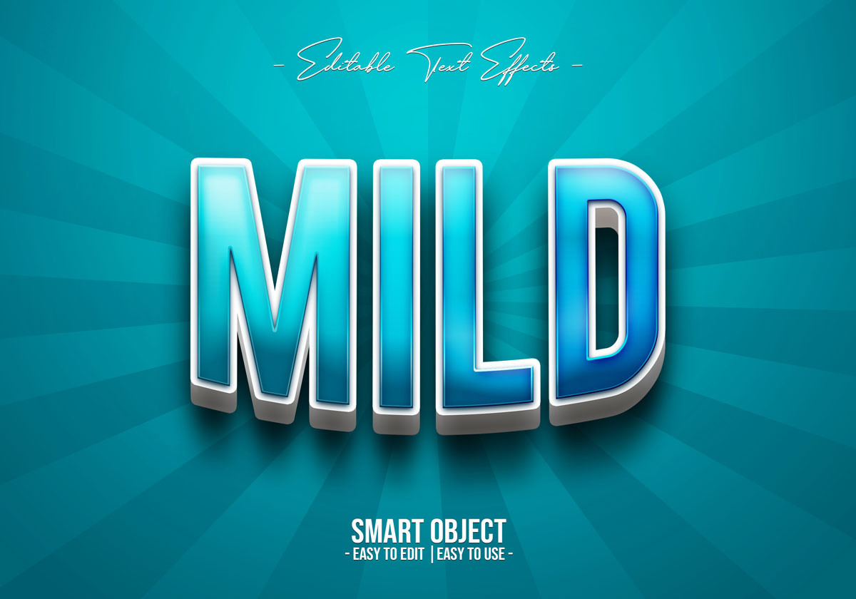 28款3D立体品牌包装海报标题Logo设计PS文本样式素材 28 Photoshop Text Styles Effects Collection插图16