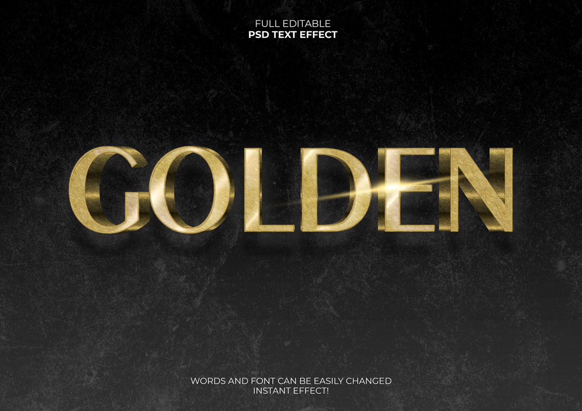 28款3D立体品牌包装海报标题Logo设计PS文本样式素材 28 Photoshop Text Styles Effects Collection插图19