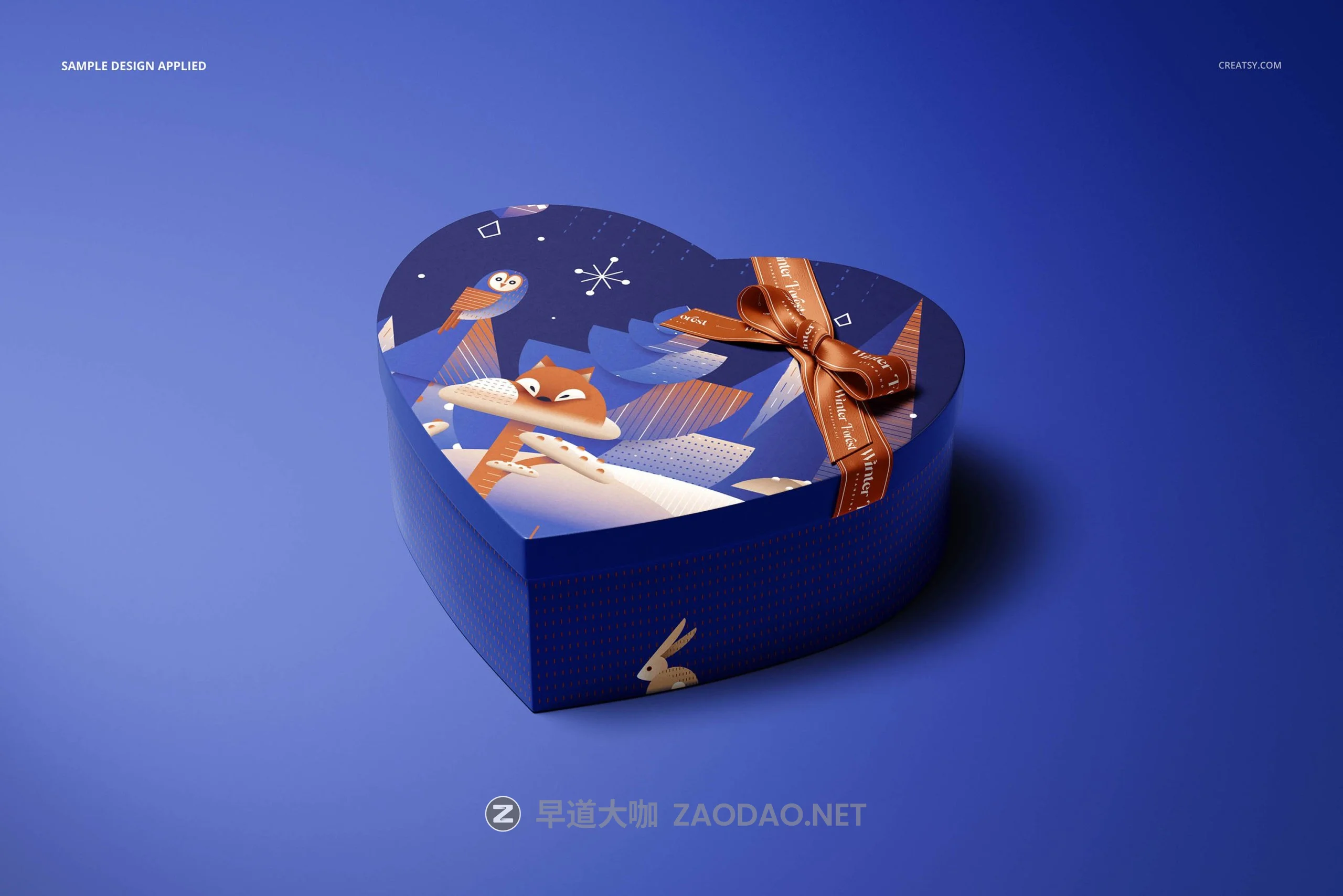 时尚心形巧克力包装盒设计展示PS贴图样机素材 Heart Shaped Chocolate Box Mockup插图4 时尚心形巧克力包装盒设计展示PS贴图样机素材 Heart Shaped Chocolate Box Mockup插图4