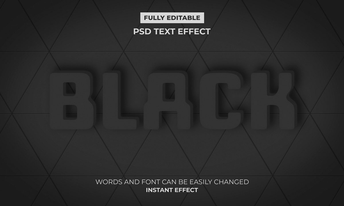 28款3D立体品牌包装海报标题Logo设计PS文本样式素材 28 Photoshop Text Styles Effects Collection插图3