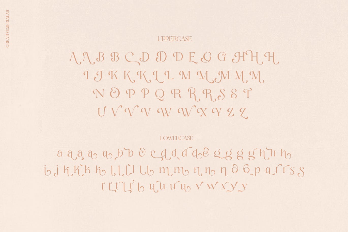 复古有趣海报标题徽标Logo衬线英文字体设计素材 Losta Masta Font – Groovy Retro Serif Family插图5