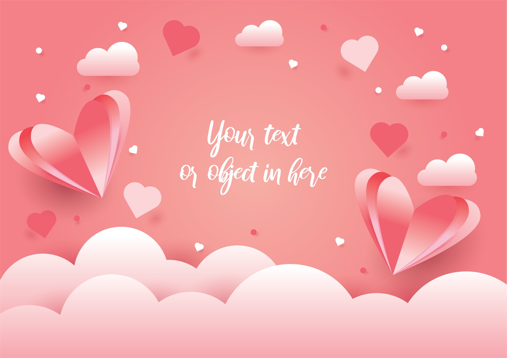 22款情人节七夕节购物促销海报传单设计AI矢量素材 Valentines day Poster Vector Material插图8