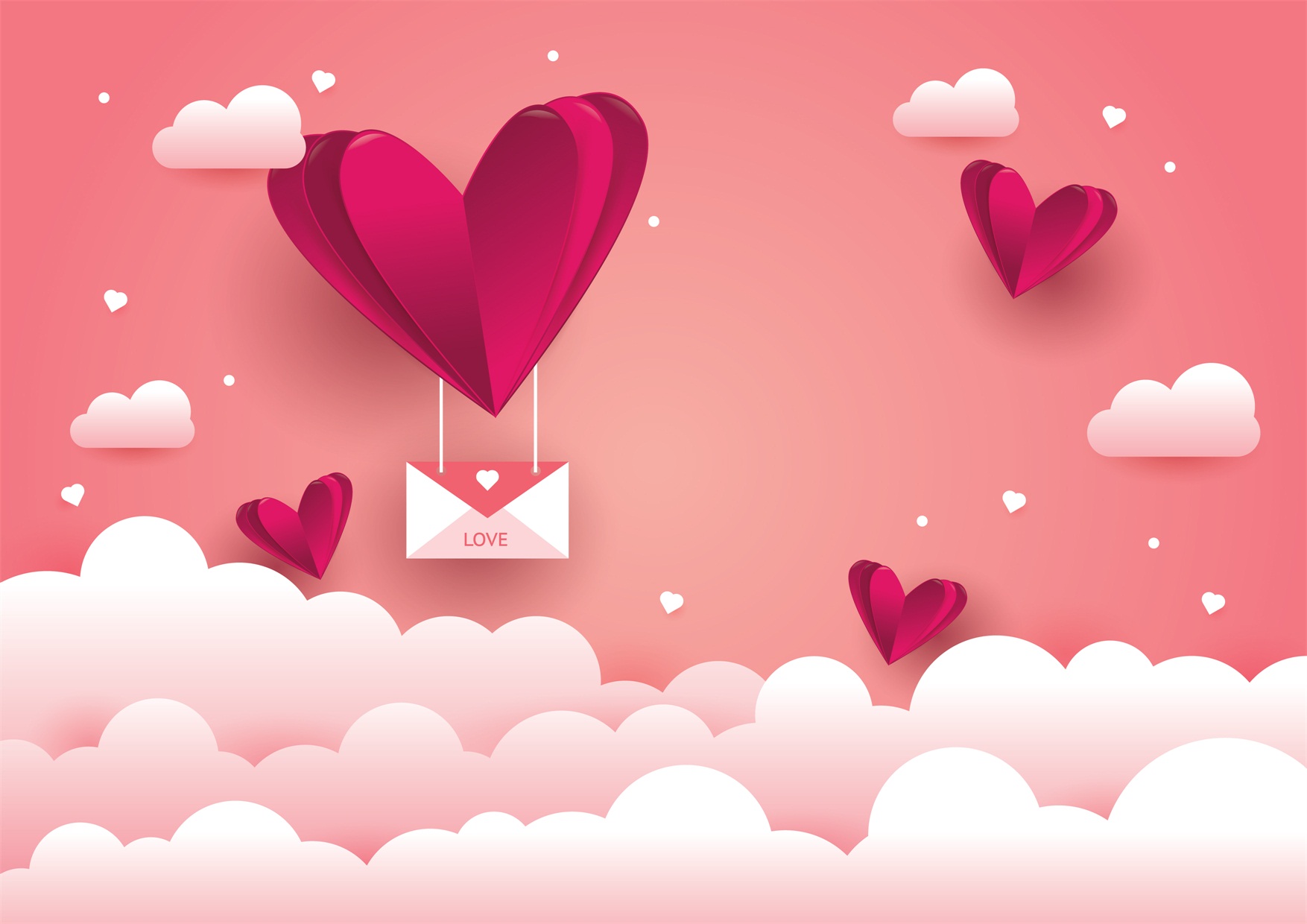 22款情人节七夕节购物促销海报传单设计AI矢量素材 Valentines day Poster Vector Material插图11