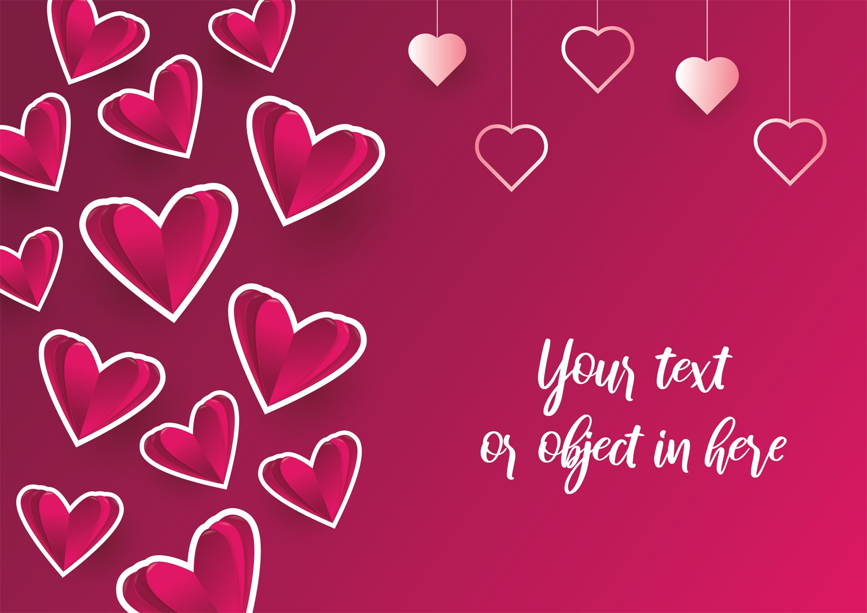 22款情人节七夕节购物促销海报传单设计AI矢量素材 Valentines day Poster Vector Material插图12