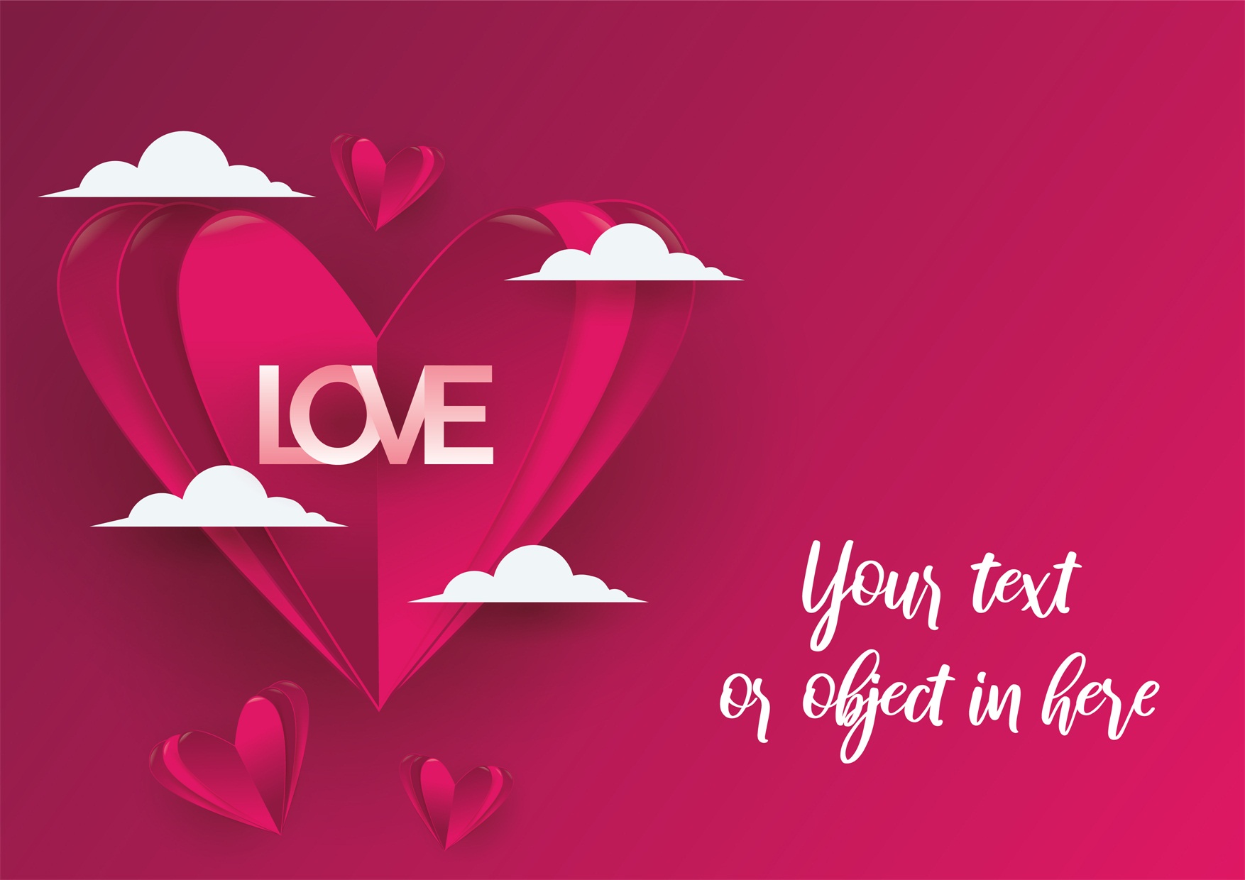 22款情人节七夕节购物促销海报传单设计AI矢量素材 Valentines day Poster Vector Material插图20