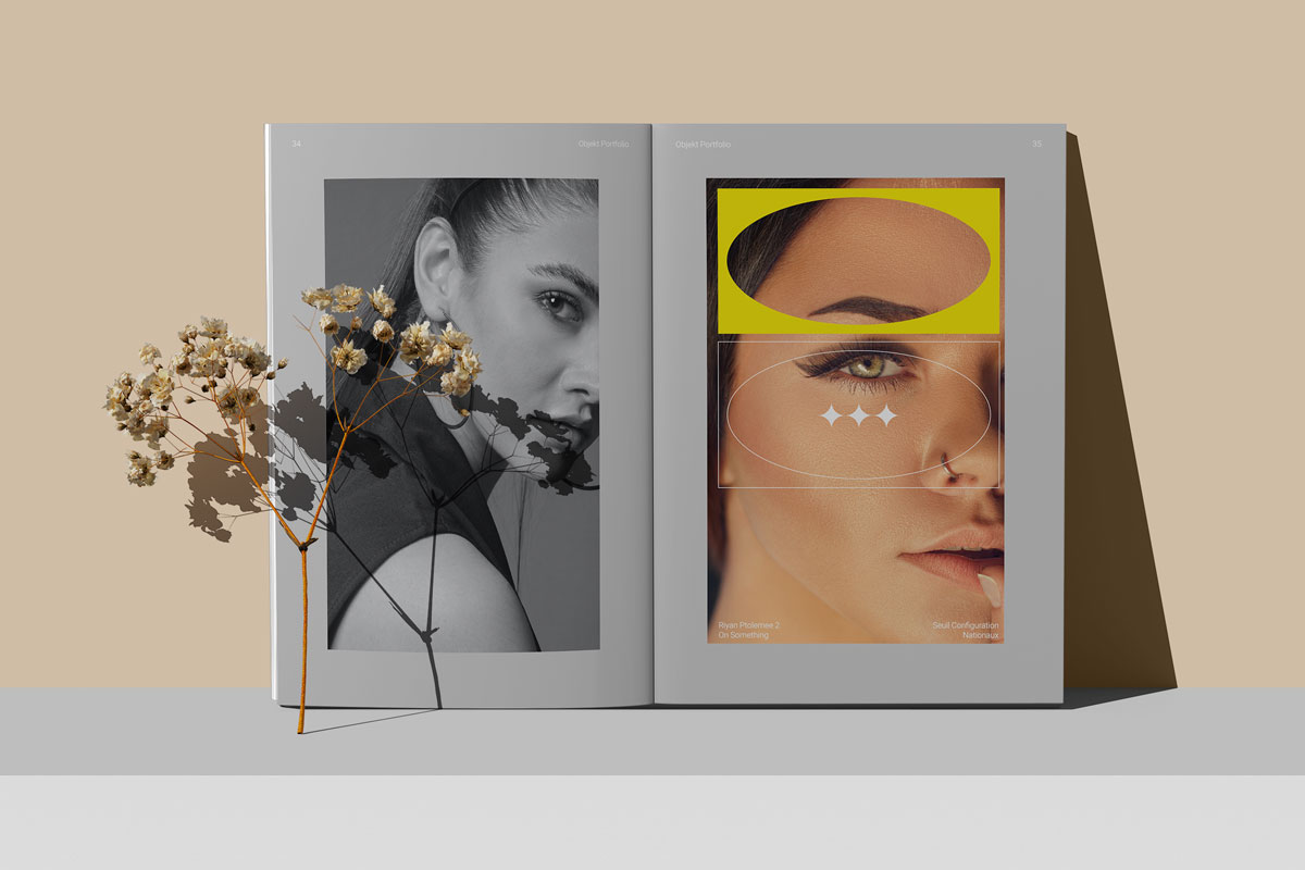 18款现代时尚A4画册杂志设计展示PS贴图样机模板套件 Geometry – Magazine Mockup Kit插图13 18款现代时尚A4画册杂志设计展示PS贴图样机模板套件 Geometry – Magazine Mockup Kit插图13