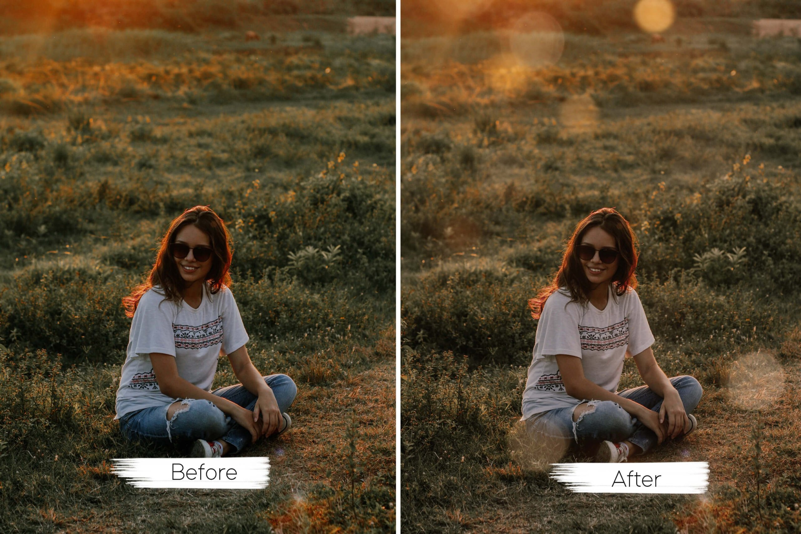 59款金色闪亮散景光斑照片叠加层效果图片设计素材59goldenglamour