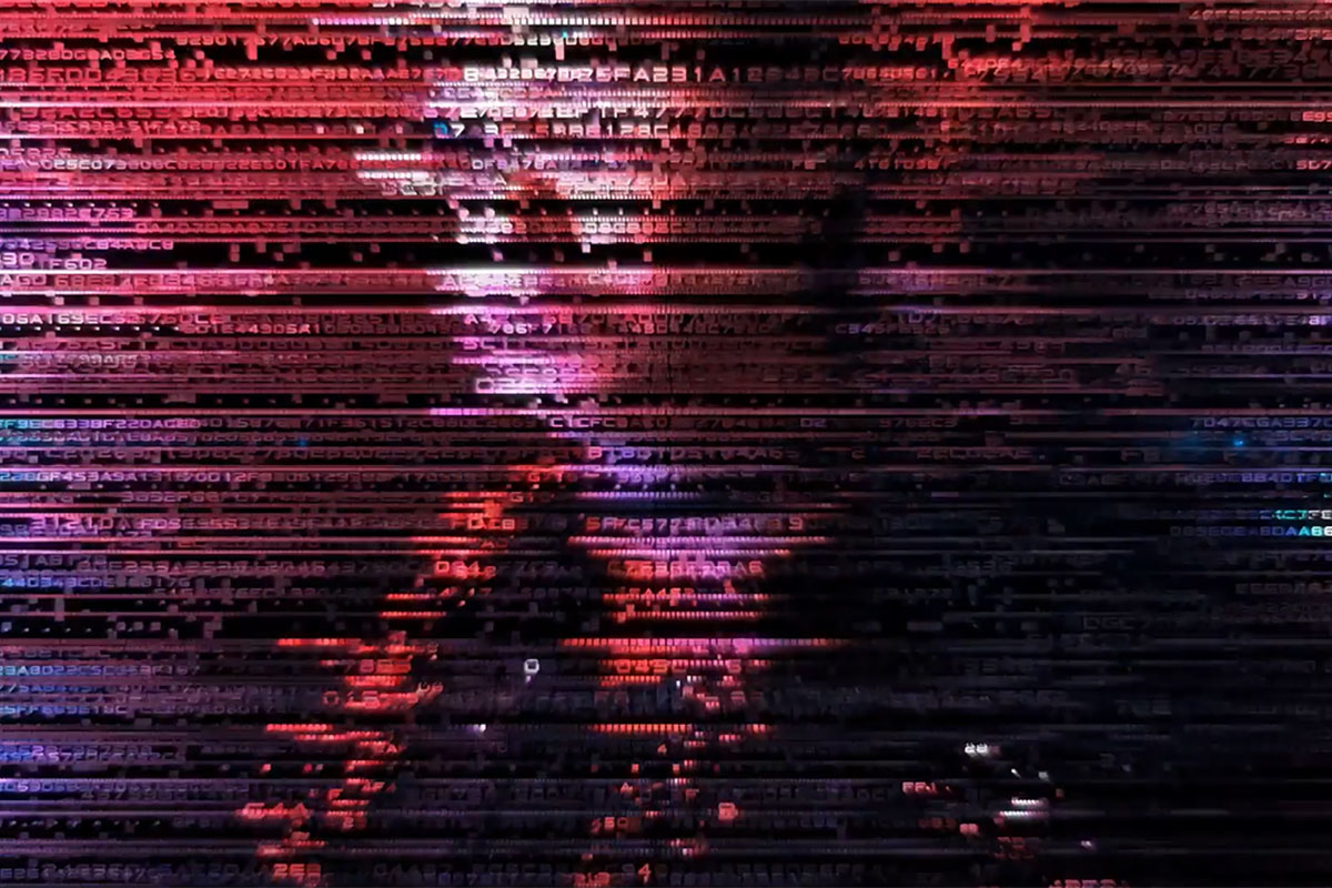 科幻未来派黑客代码故障视频转场ae视频模板素材 digital transitions