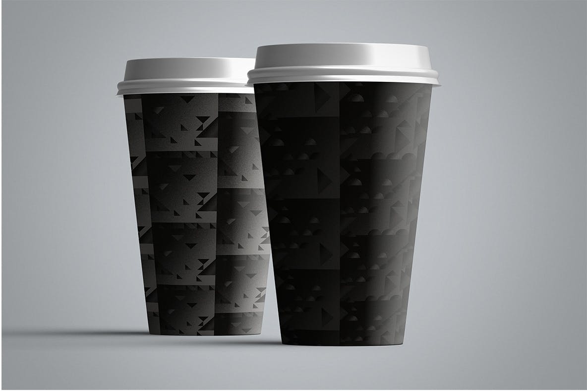 现代暗黑噪点颗粒渐变几何图形无缝隙背景图设计素材 Cubic Dark Patterns插图9