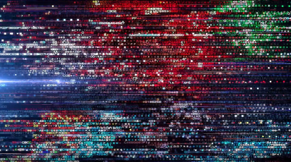 科幻未来派黑客代码故障视频转场ae视频模板素材 digital transitions