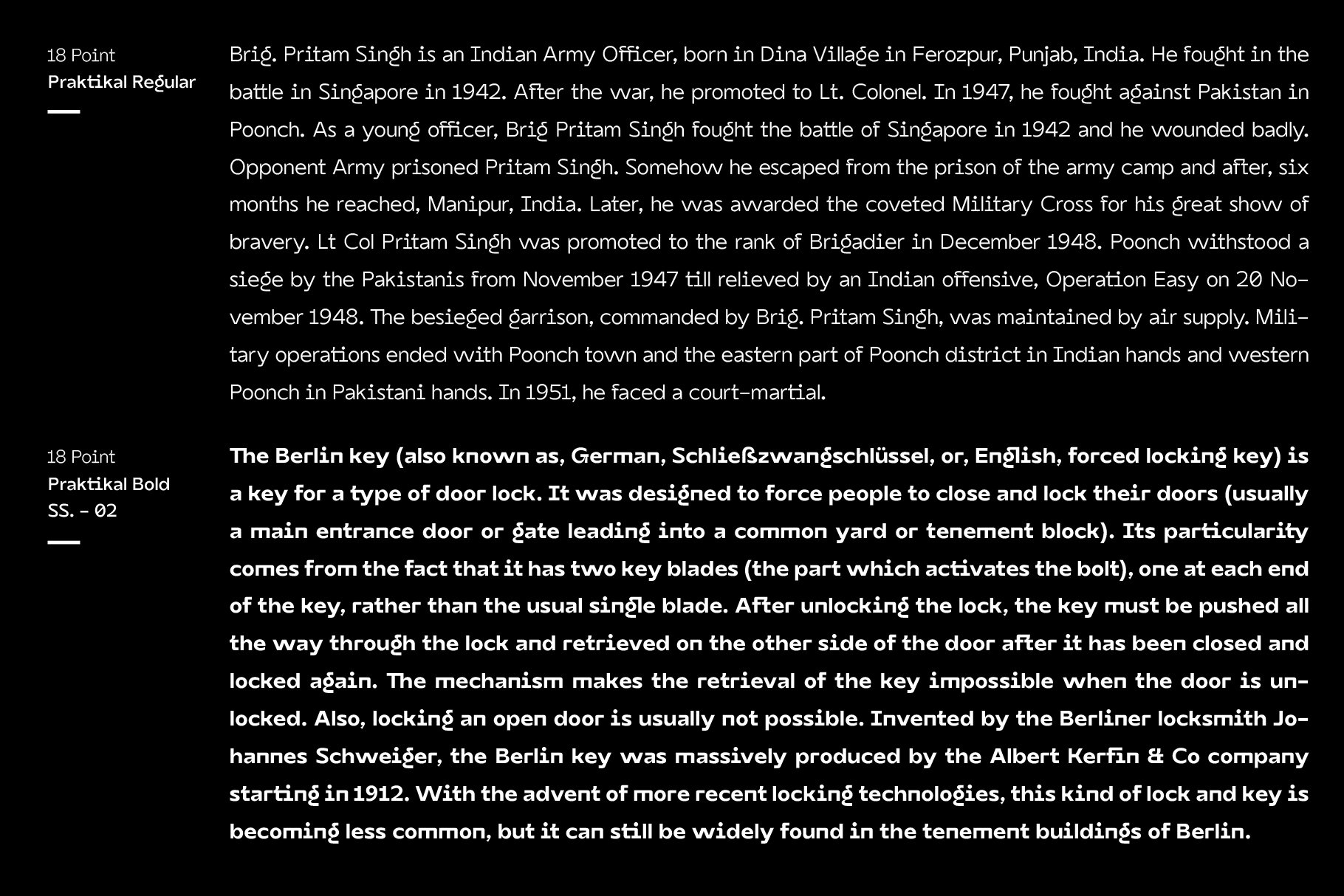 现代简约杂志海报Logo标题无衬线英文字体设计素材 TG Praktikal Variable插图6