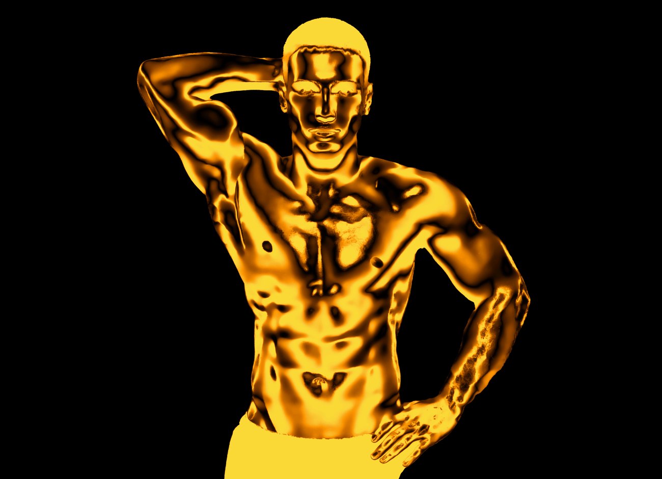逼真金属雕像效果人像处理特效PS动作模版 Metallic Statues Photoshop Action插图9
