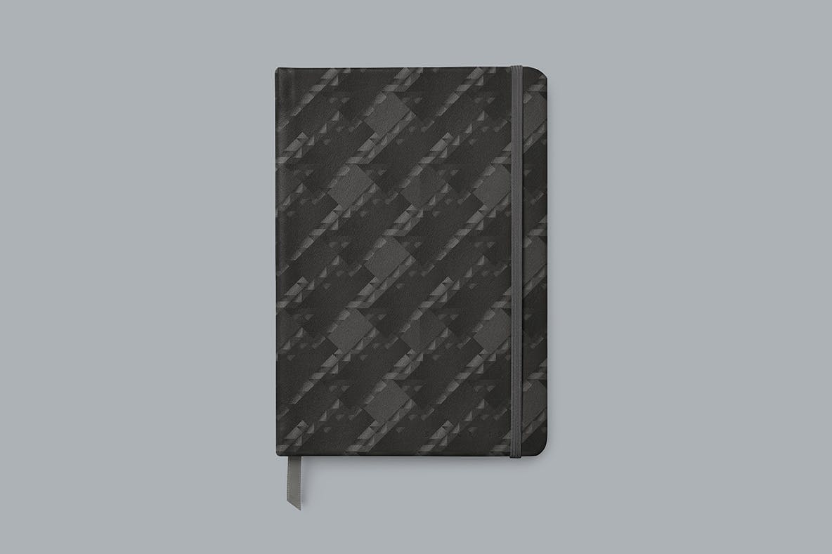 现代暗黑噪点颗粒渐变几何图形无缝隙背景图设计素材 Cubic Dark Patterns插图10