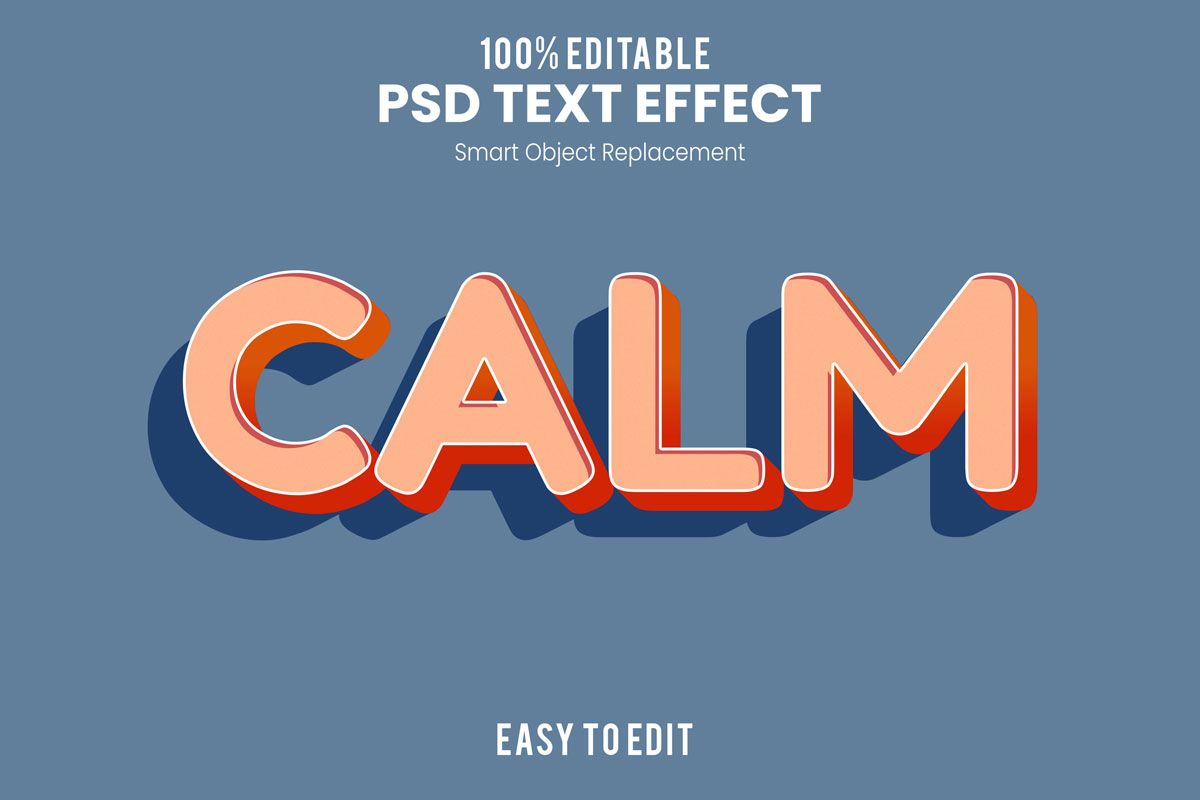 80款炫彩3D立体海报标题Logo特效字体设计PS样机素材 30 Text Effect Bundle插图16