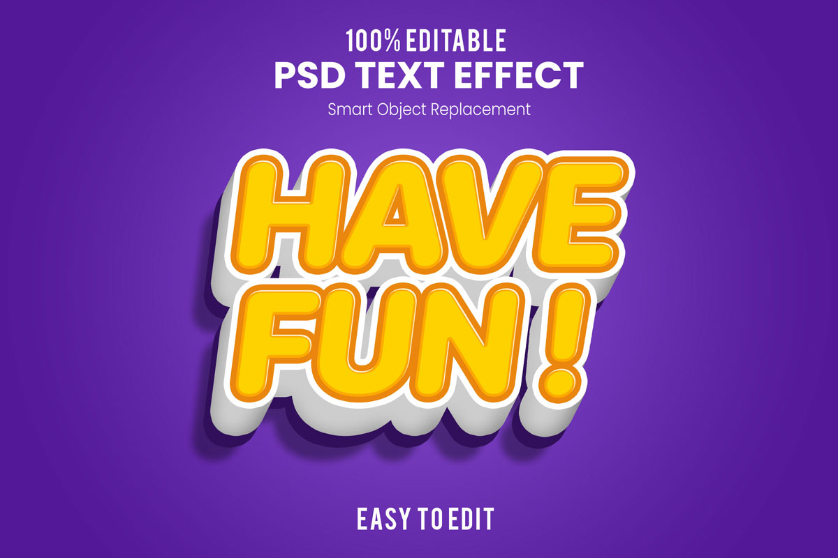 80款炫彩3D立体海报标题Logo特效字体设计PS样机素材 30 Text Effect Bundle插图34