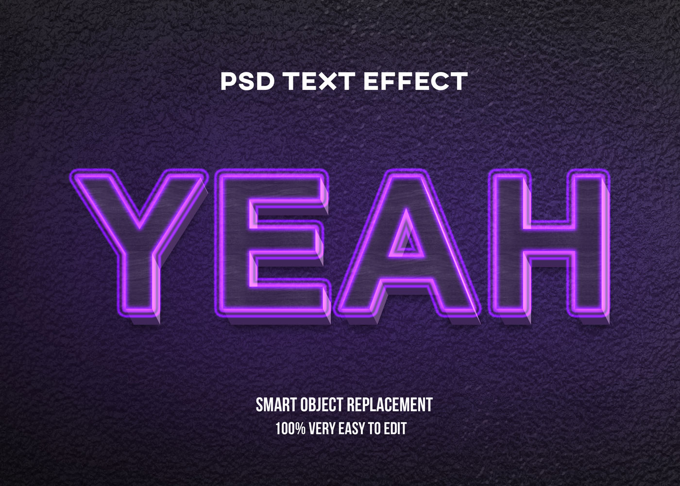 80款炫彩3D立体海报标题Logo特效字体设计PS样机素材 30 Text Effect Bundle插图79