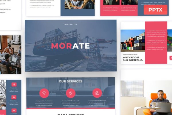 优雅简约多用途提案简报演示文稿设计ppt模板 Morate – Powerpoint Presentation Templates