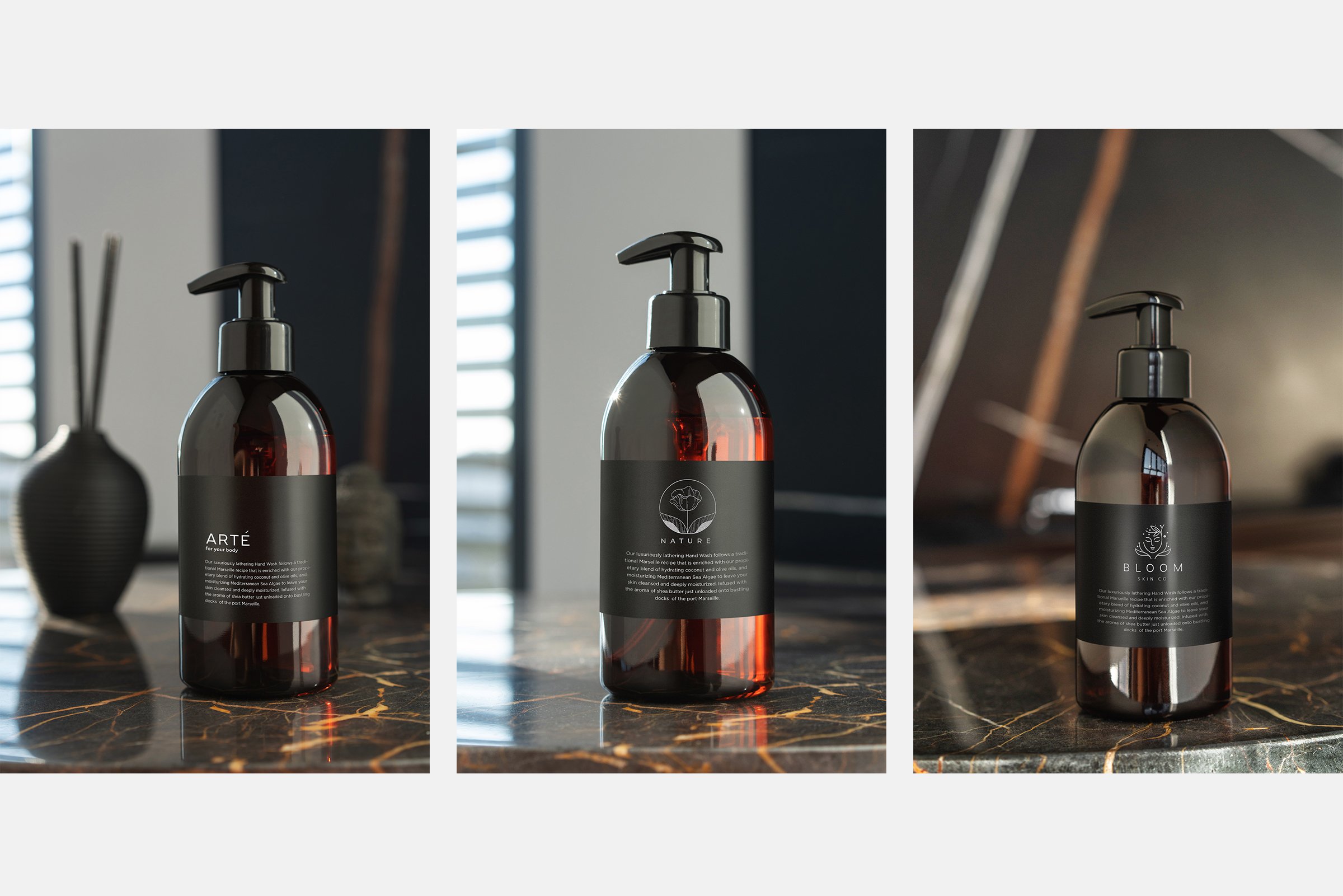 20款化妆品洗发水沐浴露包装设计展示Ps贴图样机素材 Cosmetic Bottles Mockup Set插图12 20款化妆品洗发水沐浴露包装设计展示Ps贴图样机素材 Cosmetic Bottles Mockup Set插图12