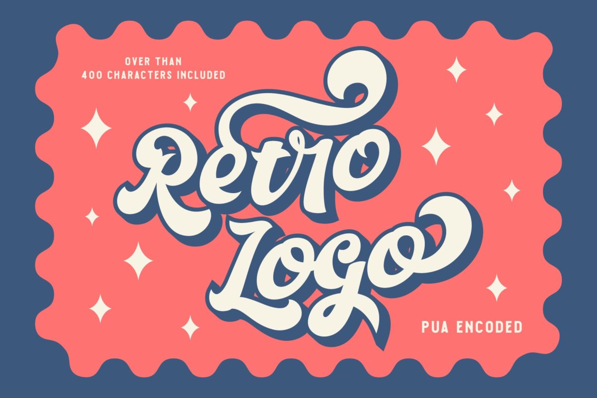 复古海报社交媒体标牌设计手写英文字体素材 the sitcom