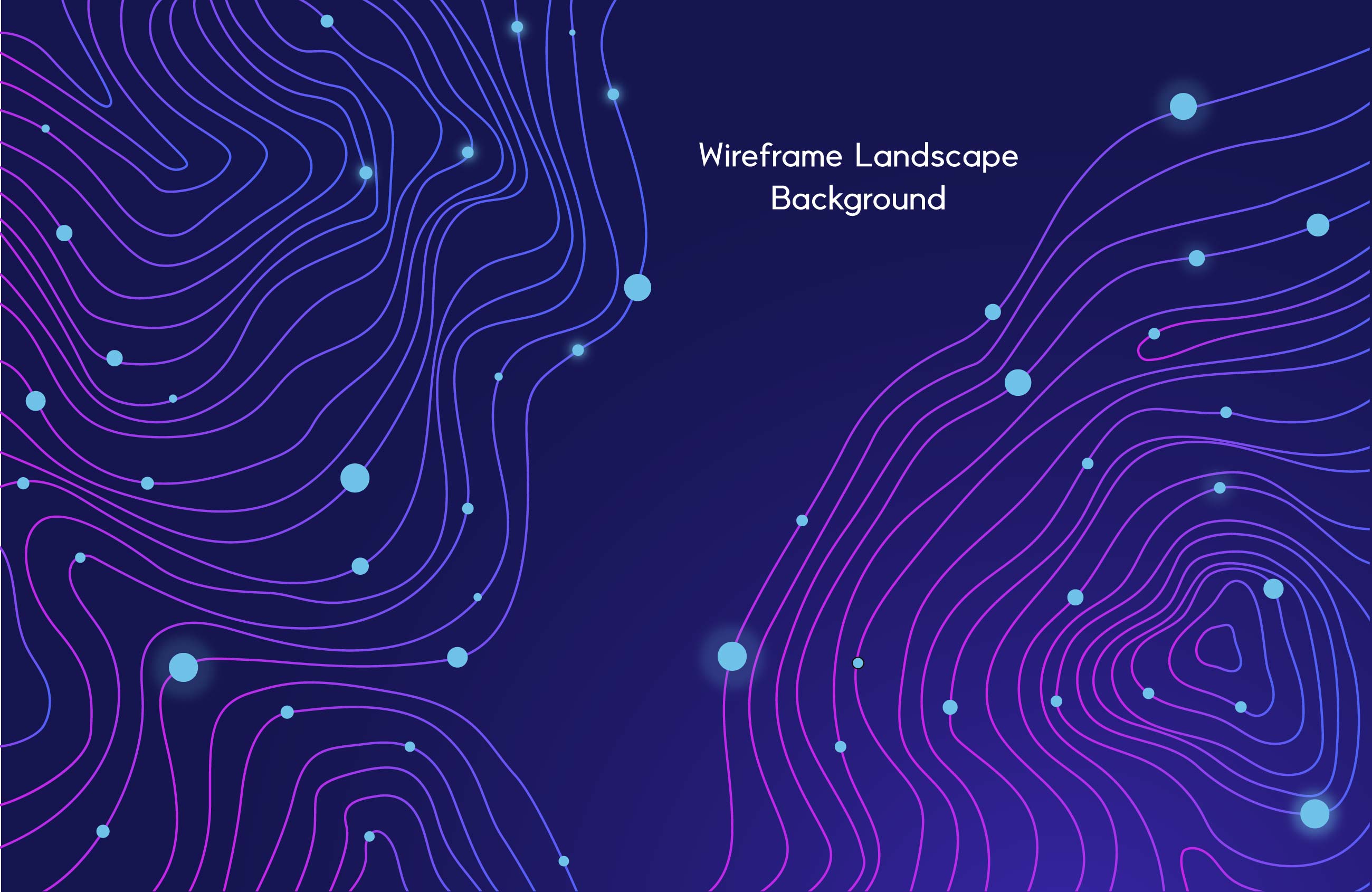 9款未来科幻网络科技互联网大数据背景ai矢量素材 big data vector