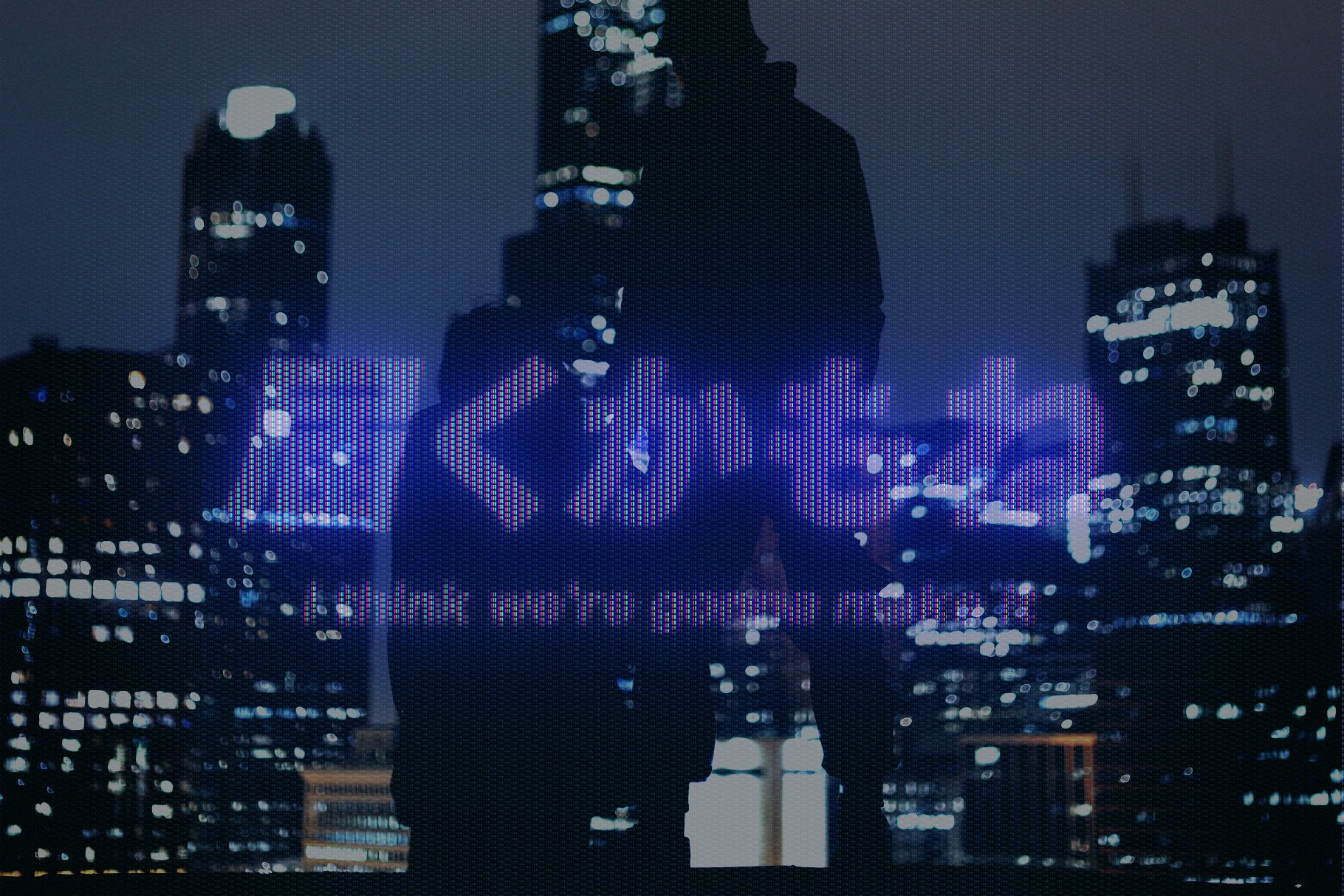 潮流复古故障失真CRT显示效果文本标题Logo图形处理PS样式模板素材 Studio 2am – CRT Machine – Vintage Monitor Effect插图4 潮流复古故障失真CRT显示效果文本标题Logo图形处理PS样式模板素材 Studio 2am – CRT Machine – Vintage Monitor Effect插图4