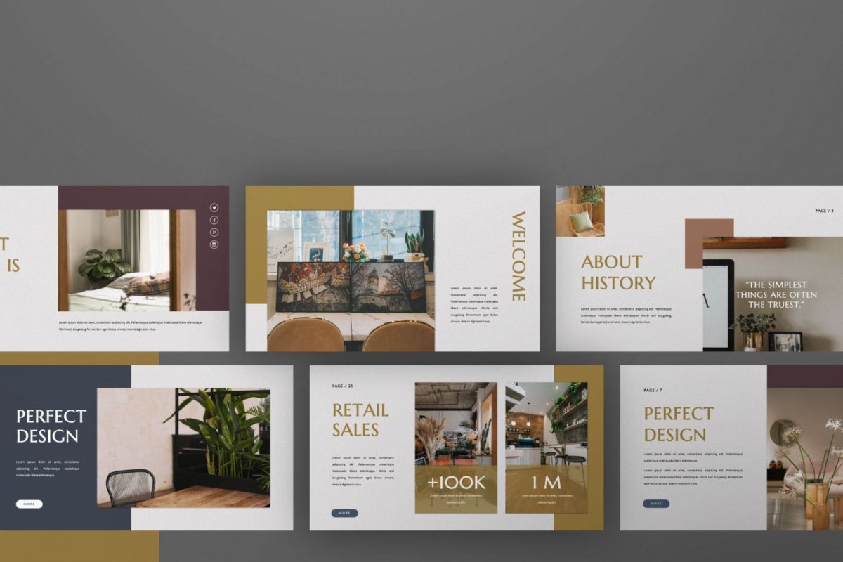 现代专业家居业务介绍图文排版演示文稿设计ppt模板furniturebusiness