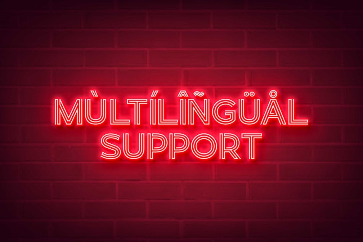 retrolight - retro neon display - 早道大咖