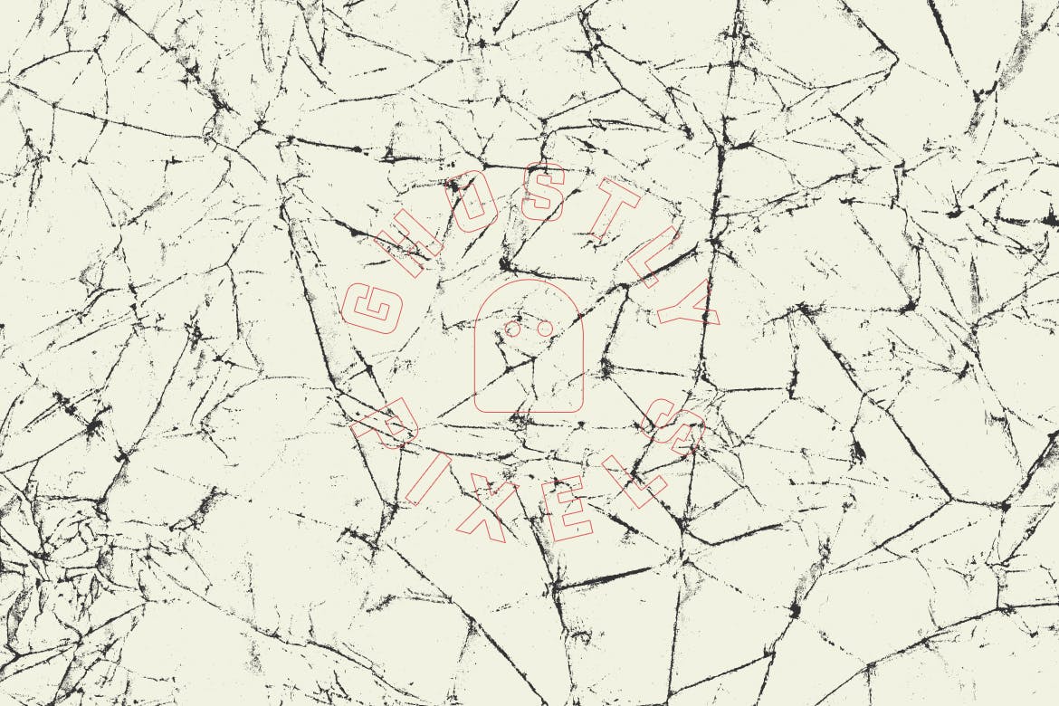 潮流折痕褶皱做旧纸张纹理背景矢量素材 Crumpled Paper Textures插图4