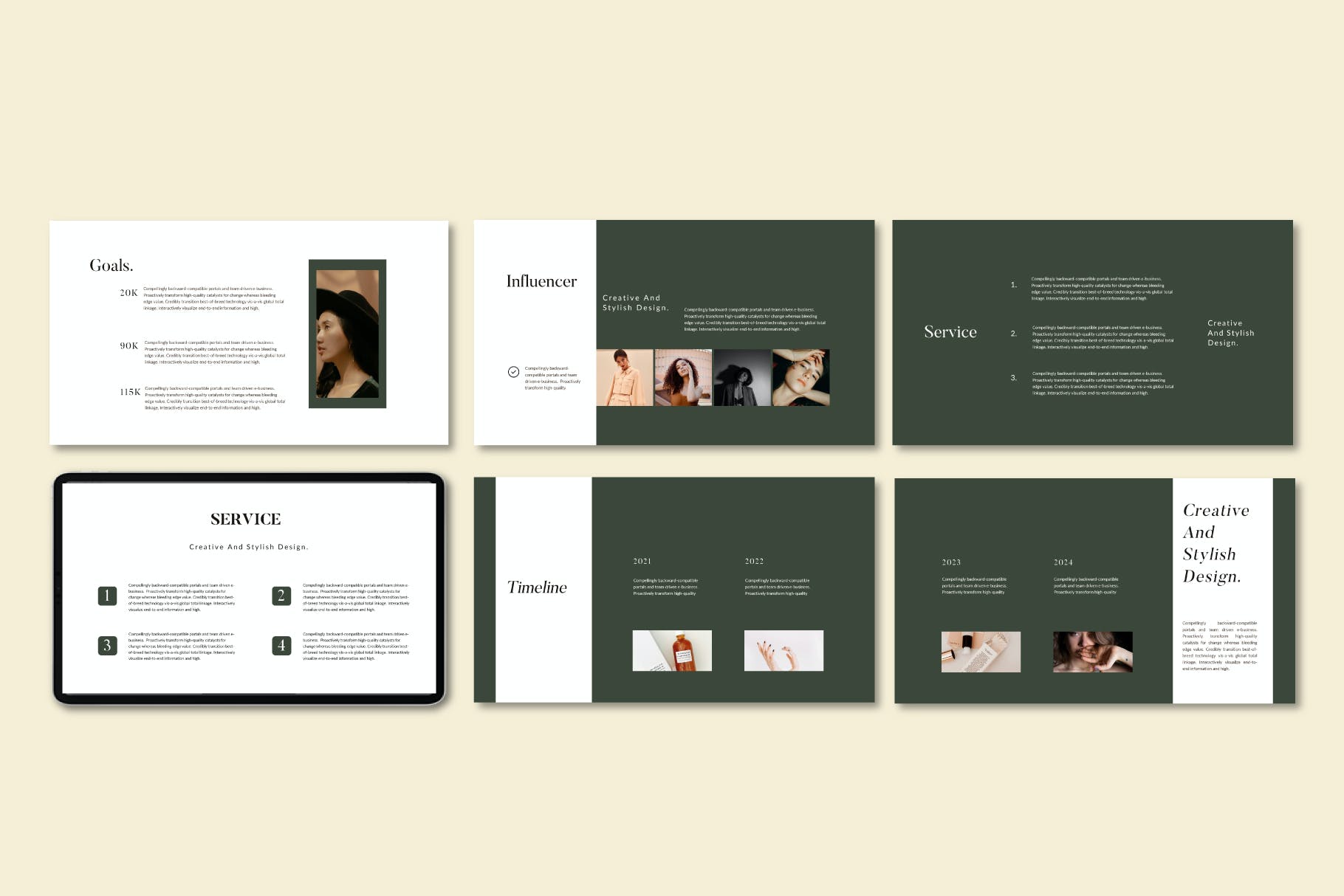 极简主义作品集演示文稿设计Keynote模板 Coredrill Creative & Minimal Keynote插图4