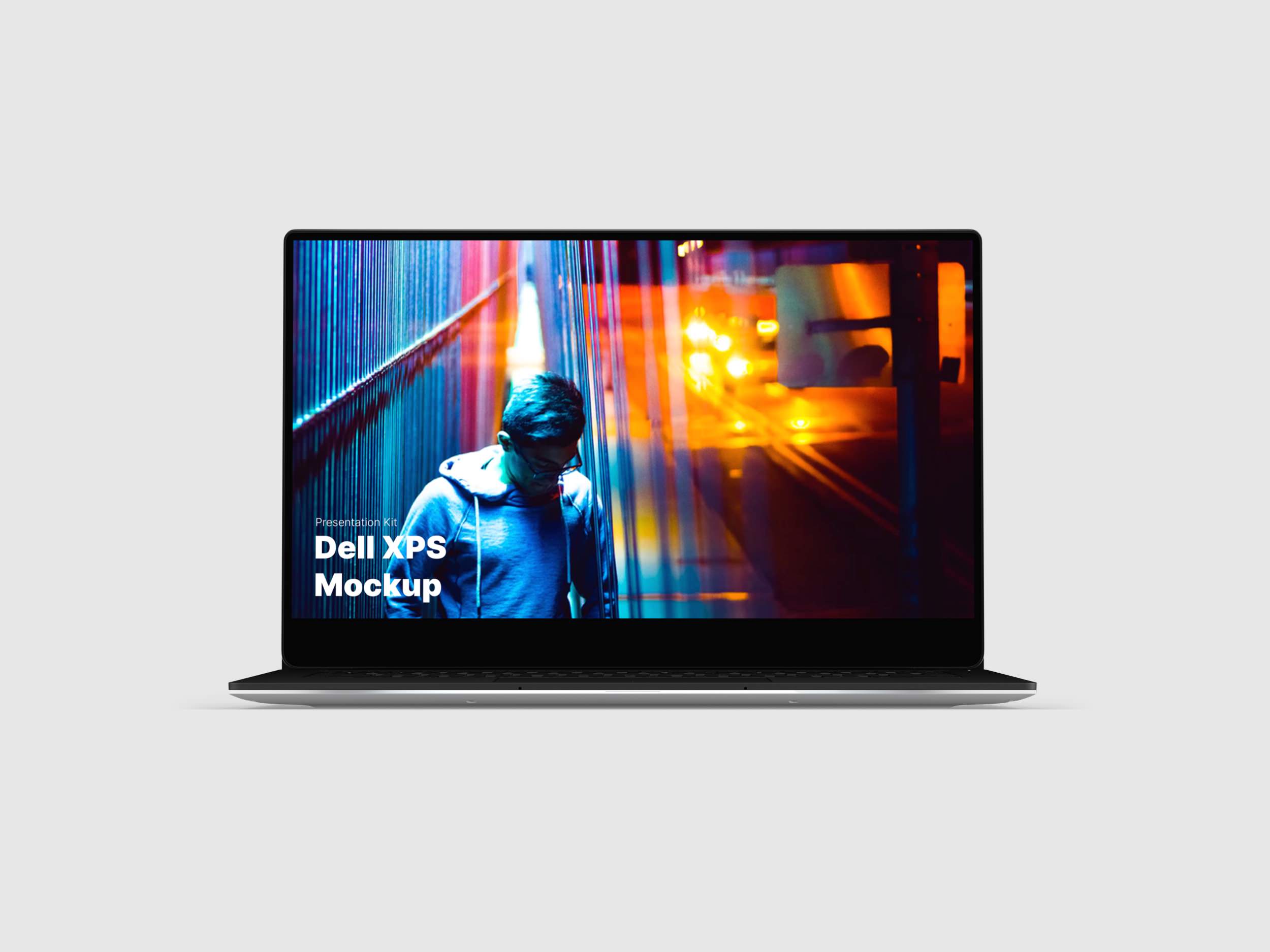 高质量戴尔XPS笔记本电脑屏幕演示样机模板 Dell XPS Mockups插图3