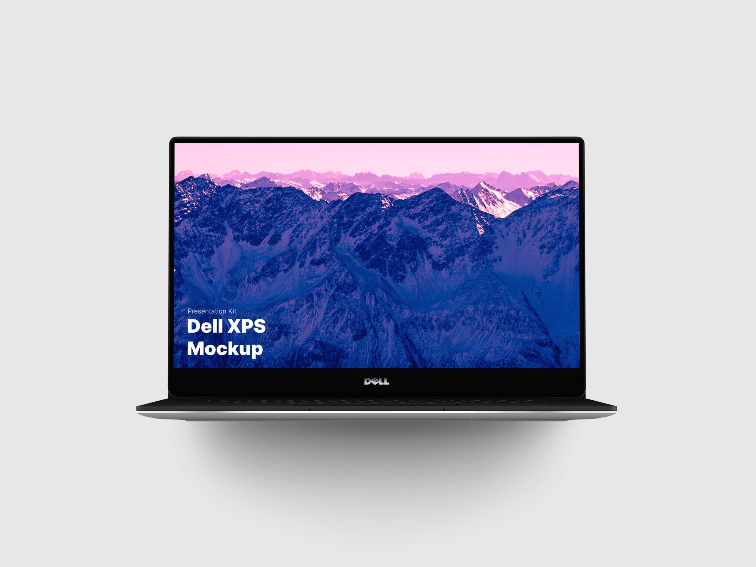 高质量戴尔XPS笔记本电脑屏幕演示样机模板 Dell XPS Mockups插图8