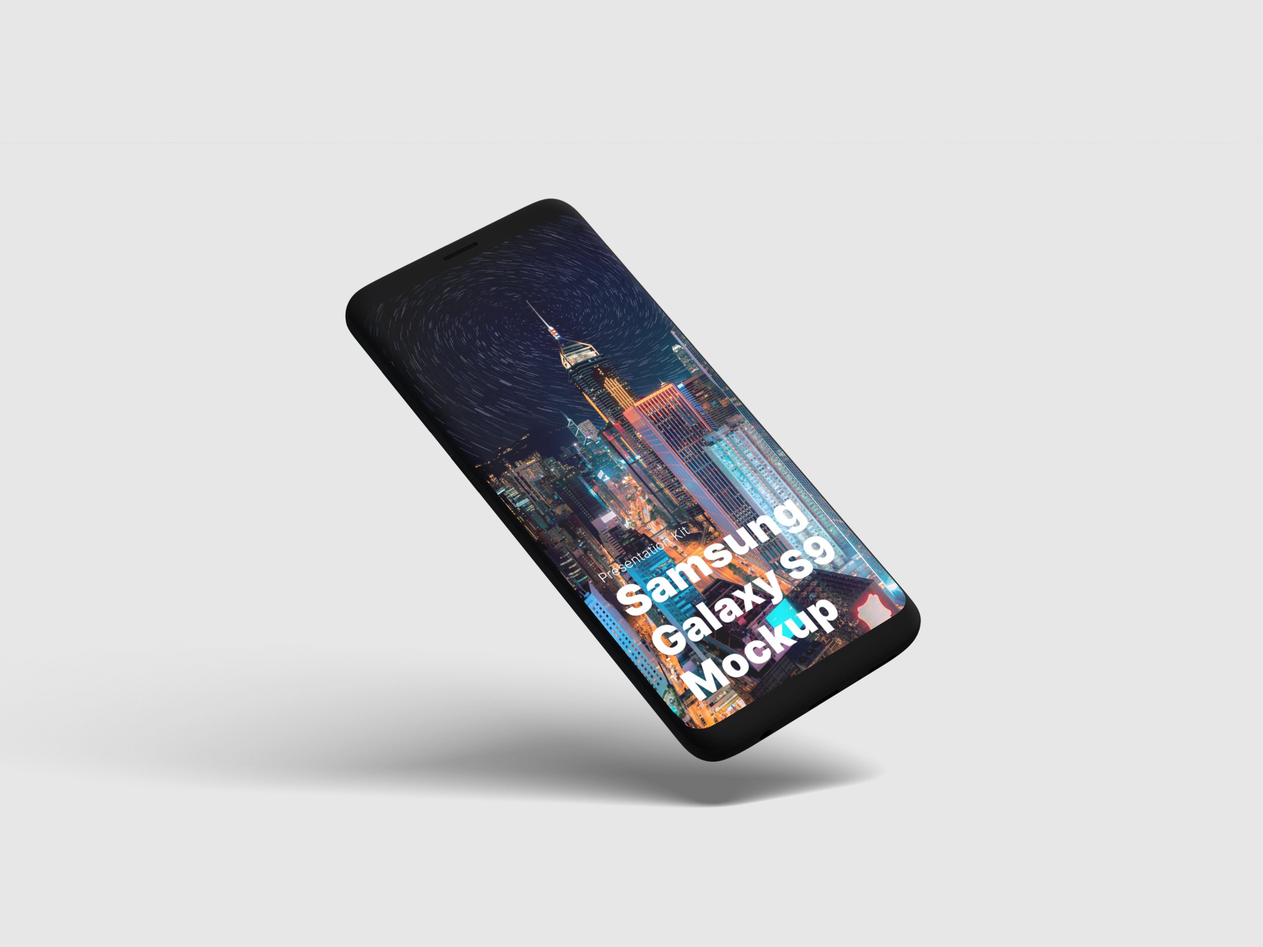 高质量三星galaxy s9手机屏幕演示样机素材 samsung galaxy s9