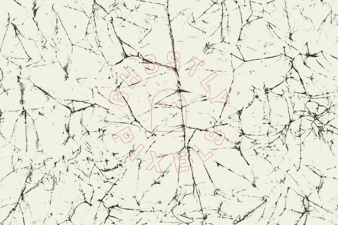 潮流折痕褶皱做旧纸张纹理背景矢量素材 Crumpled Paper Textures插图5